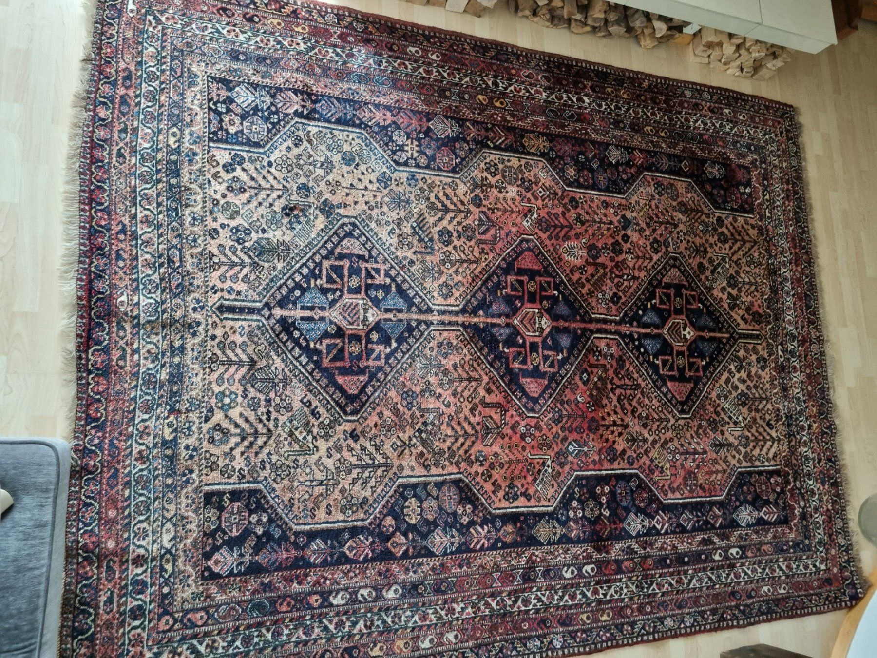 Tappeti: Perserteppich von Iran, Schiraz 228 x 302cm – Usato da Goldach venduto da ladybird75 1