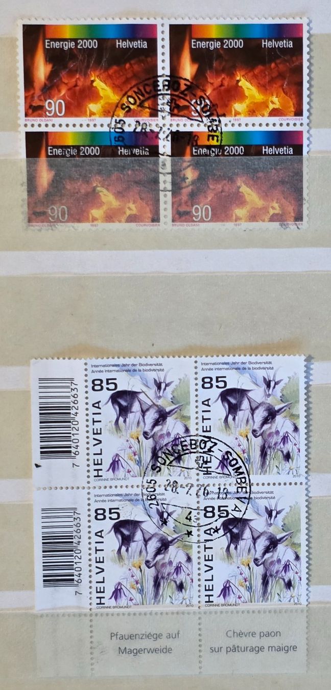 Alle Briefmarken: Kleine Lot Suisse – Gebraucht aus Rohrbach von lod_m58r 2