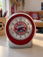Wecker FC Bayern München rot silber gebraucht funktional