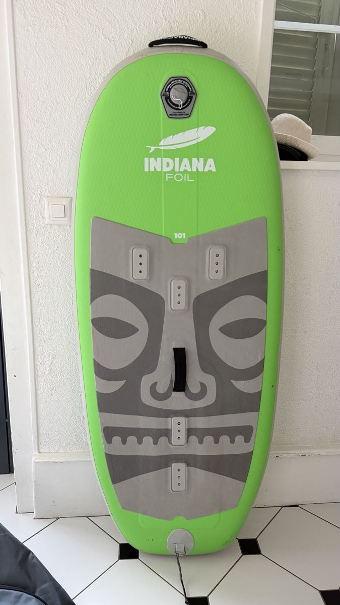 Indiana Surfboards & Schwimmbrette: Wing foil board Indiana 101L gonflable – Gebraucht aus La Neuveville von jul_qt5k