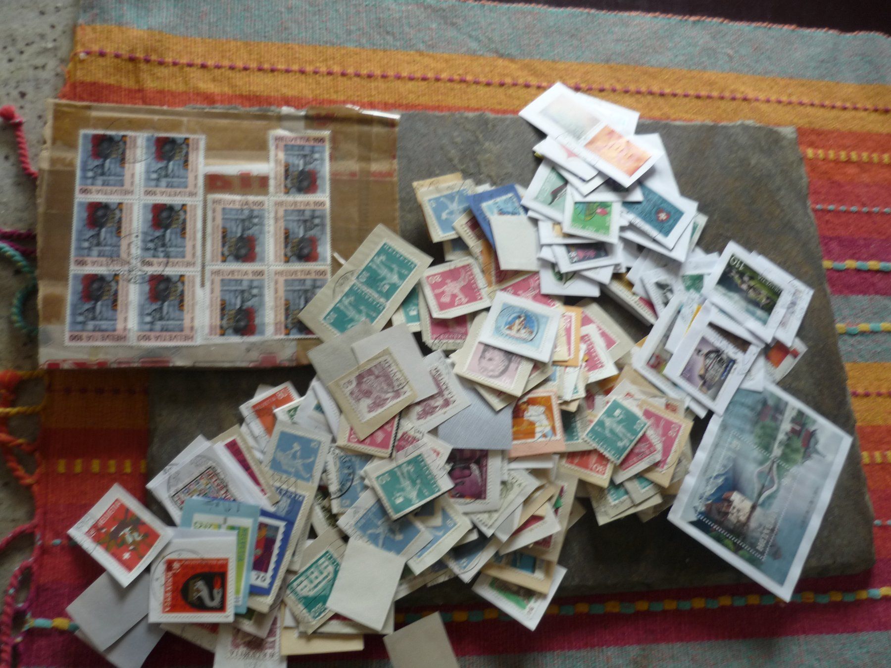 Alle Briefmarken: Briefmarken zum Ablösen – Gebraucht aus Langnau i. E. von Laendu7000 8