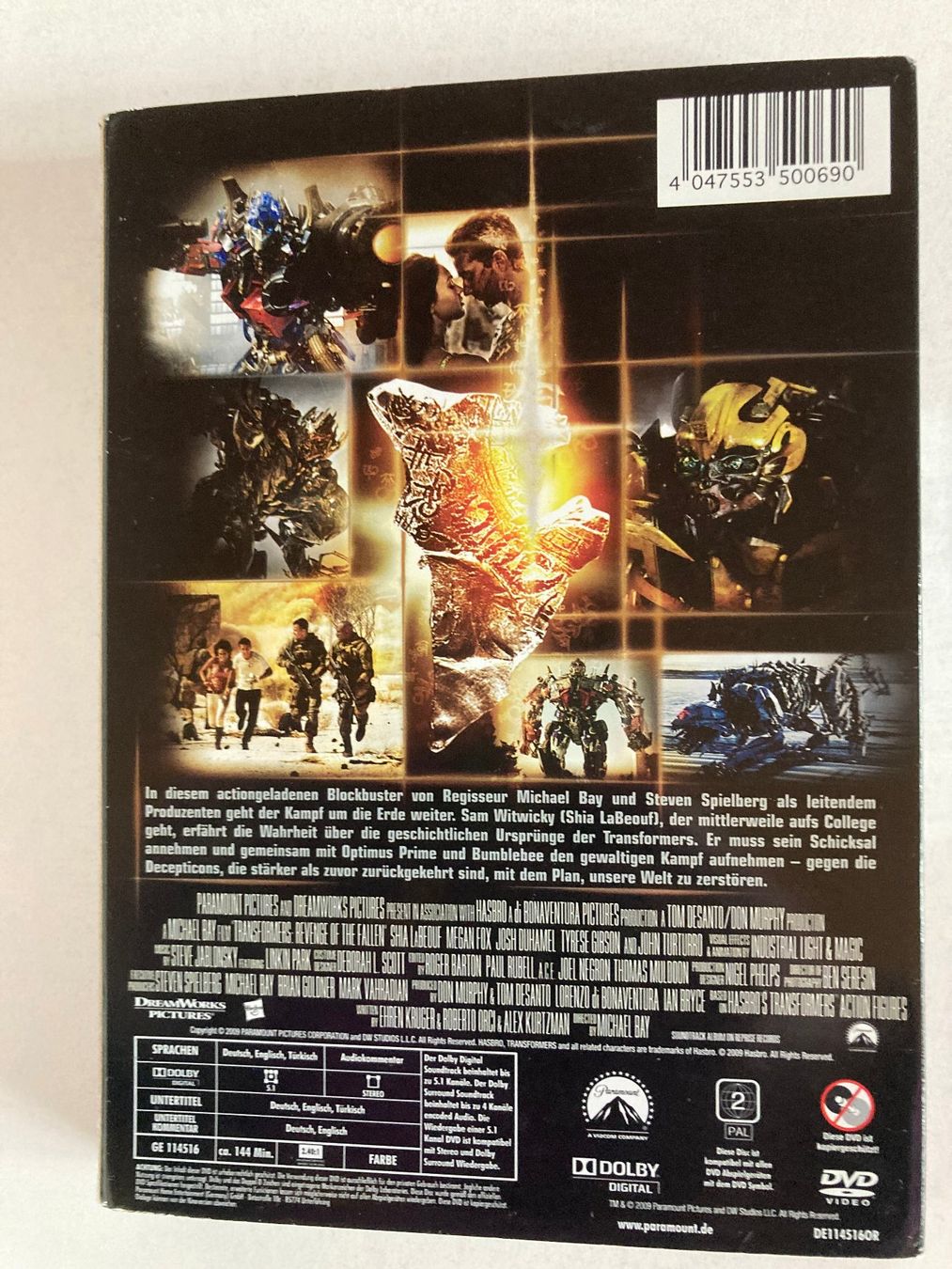 Tutti i DVDs: Transformers - Die Rache – Usato da Burgdorf venduto da Andre990 4
