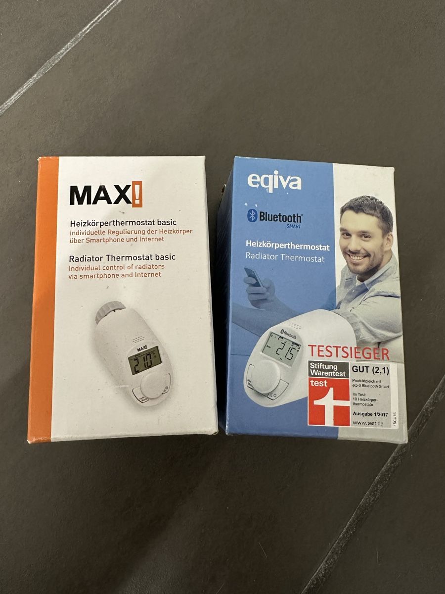 Radiatori: 2 Heizkörperthermostate Bluetooth OVP – Nuovo e nell'imballaggio originale da Gretzenbach venduto da Gua