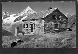 AK,VS Täschhütte SAC , 1952