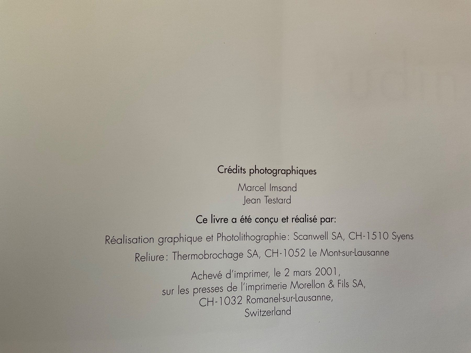 Libri: Jérôme Rudin livre 2001 – Usato da Avenches venduto da Optimus_ 1