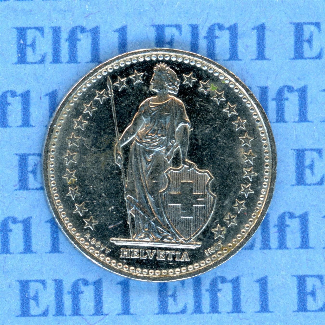 Tutti le monete: CHF___0.50 2004 -vz 50 Rappen – Usato da Widnau venduto da Elf11 1