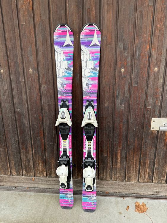 Atomic Mädchenski mit Bindung 100 cm Piste Rocker Bend X (Gebraucht) in ...