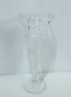 Vintage Schöne Kristall Vase auf Sockel 1960er