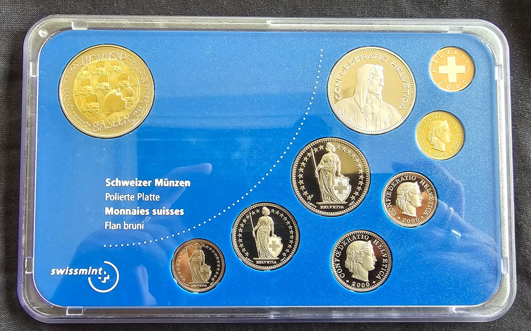Tutti le monete: Münzsatz 2000 PP – Nuovo e nell'imballaggio originale da Balsthal venduto da nidja13