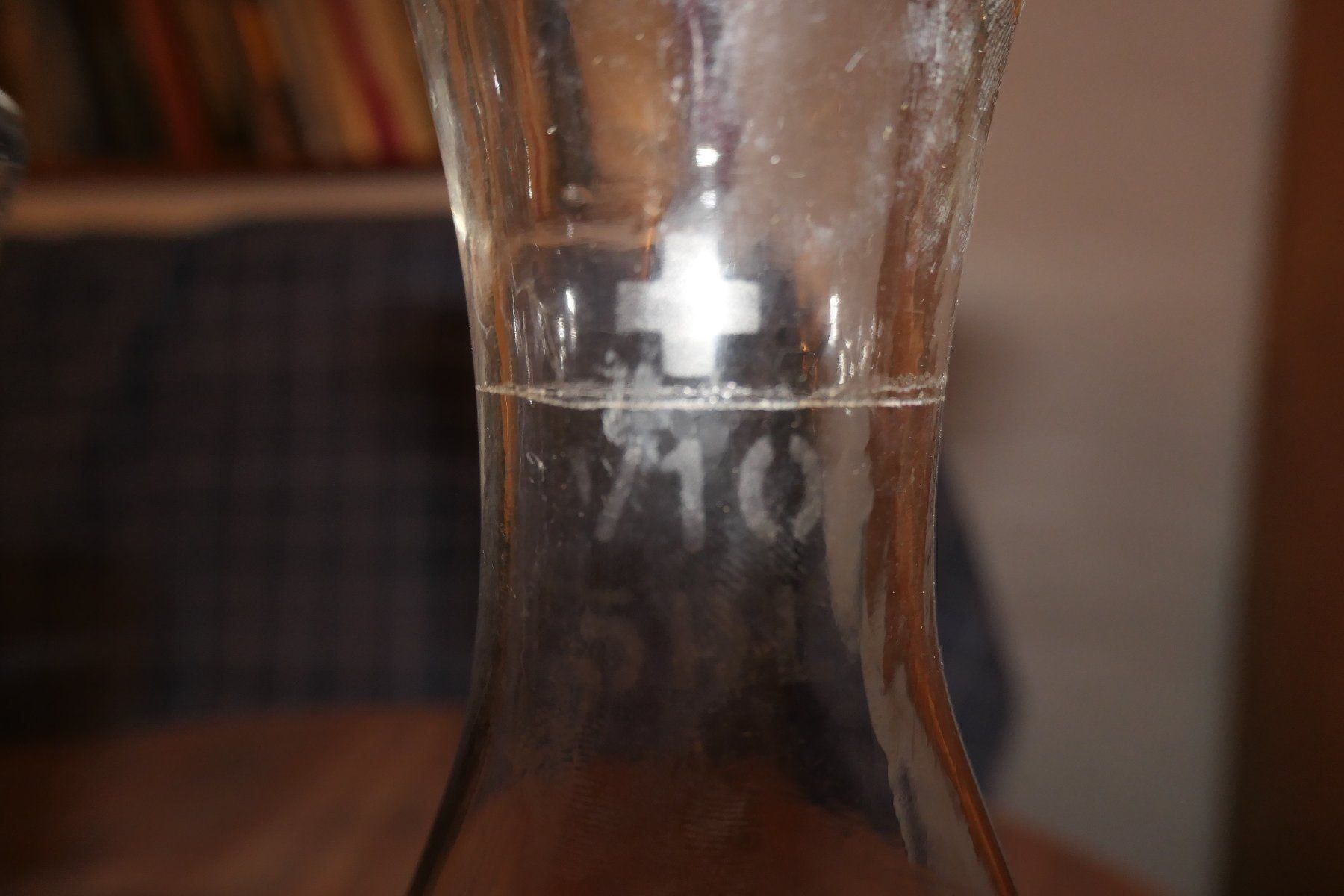 Caraffe: 3 geeichte Karaffen für Wein oder Wasser oder... – Usato da Fürstenaubruck venduto da PizBeverin2018 5
