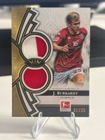 Jonathan Burkardt 01/20 - 22/23 Topps Tier One Relic Jersey
