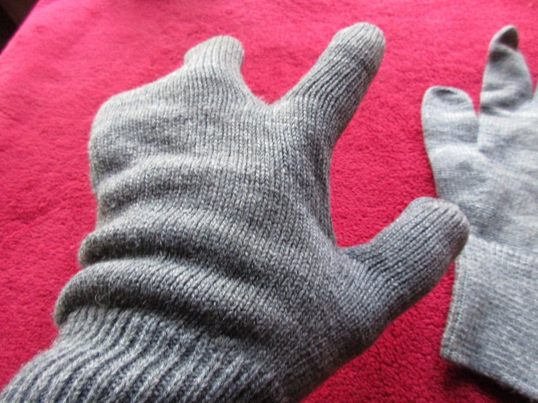 Schweizer Armee Armi bianche: Handschuhe (B) – Usato da Bowil venduto da vifi01 3