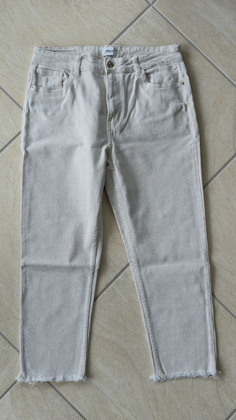 Only Pantaloni: Pantalon Taille 31/30, beige, Only. – Usato da Bussigny venduto da Carugas