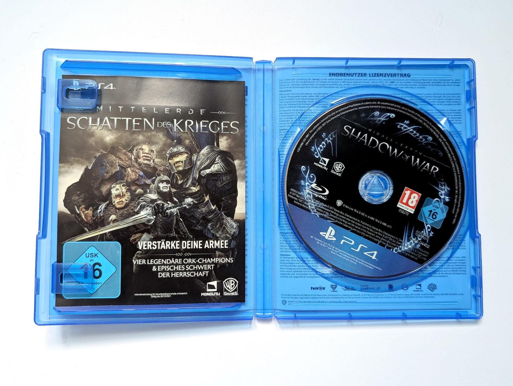 Sony Spiele: Schatten des Krieges PS4 – Gebraucht aus Bern von Mrkenny 2