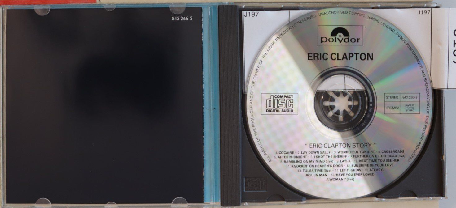 CD: Eric Clapton – Story – Usato da Luzern venduto da CONTENTI 1