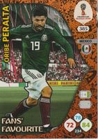 FIFA RUSSIA 2018 Adrenalyn XL 385 FANS' FAVOURITE PERALTA