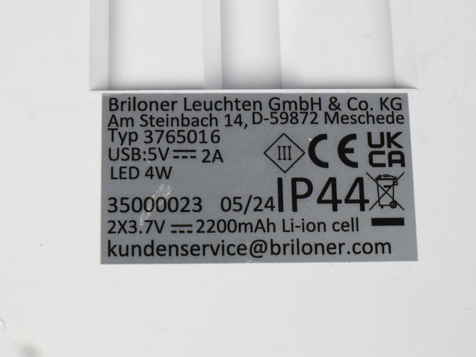 Lampade: BRILO Outdoor LED Lampe – Nuovo (secondo la descrizione) da Steinen venduto da Restwert_Steinen 7