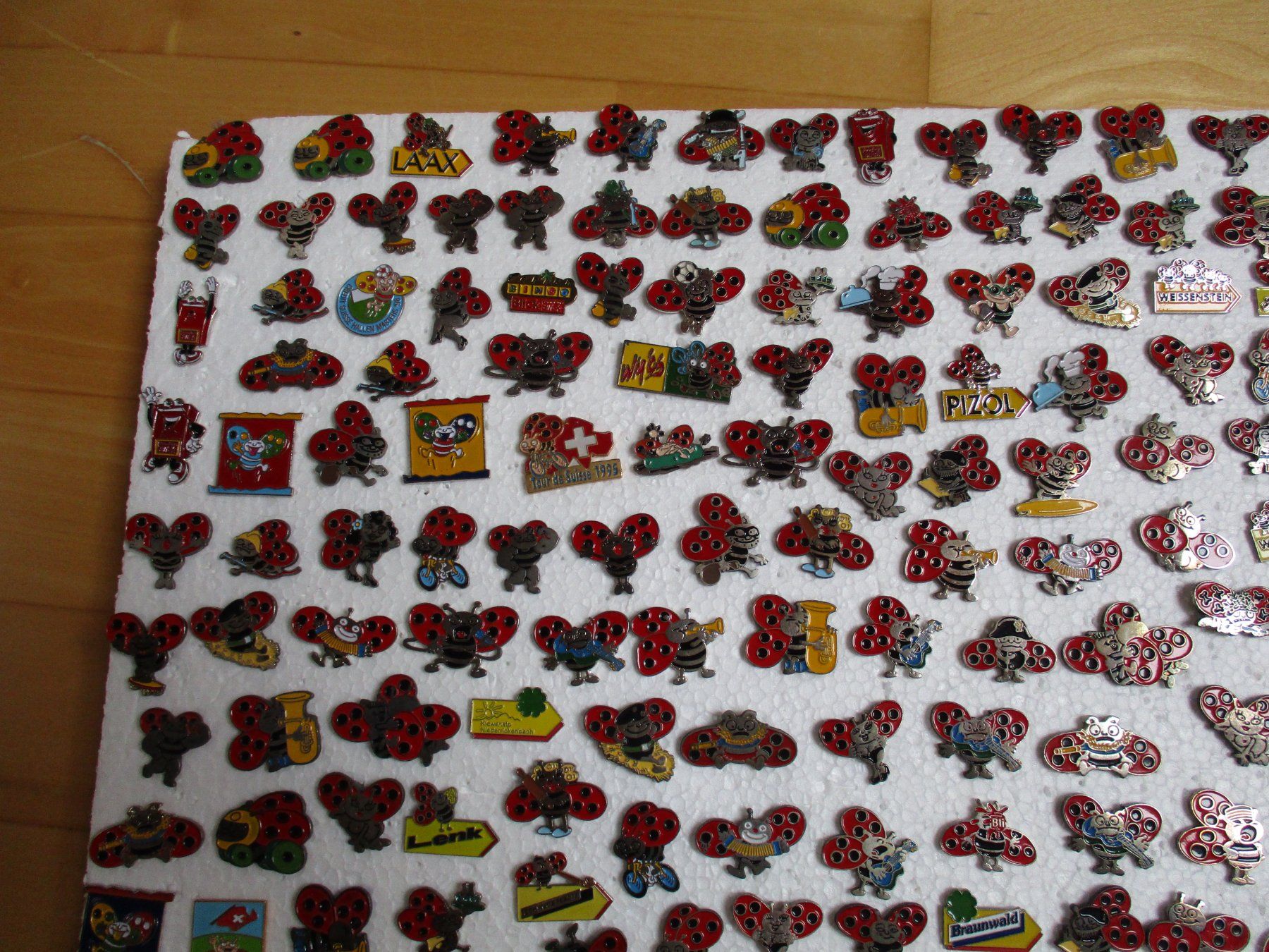 Plaquettes & Badges: Blick Käfer Pin Sammlung 350 Stk. Marienkäfer – D'occasion à Felsberg par sanwill 2