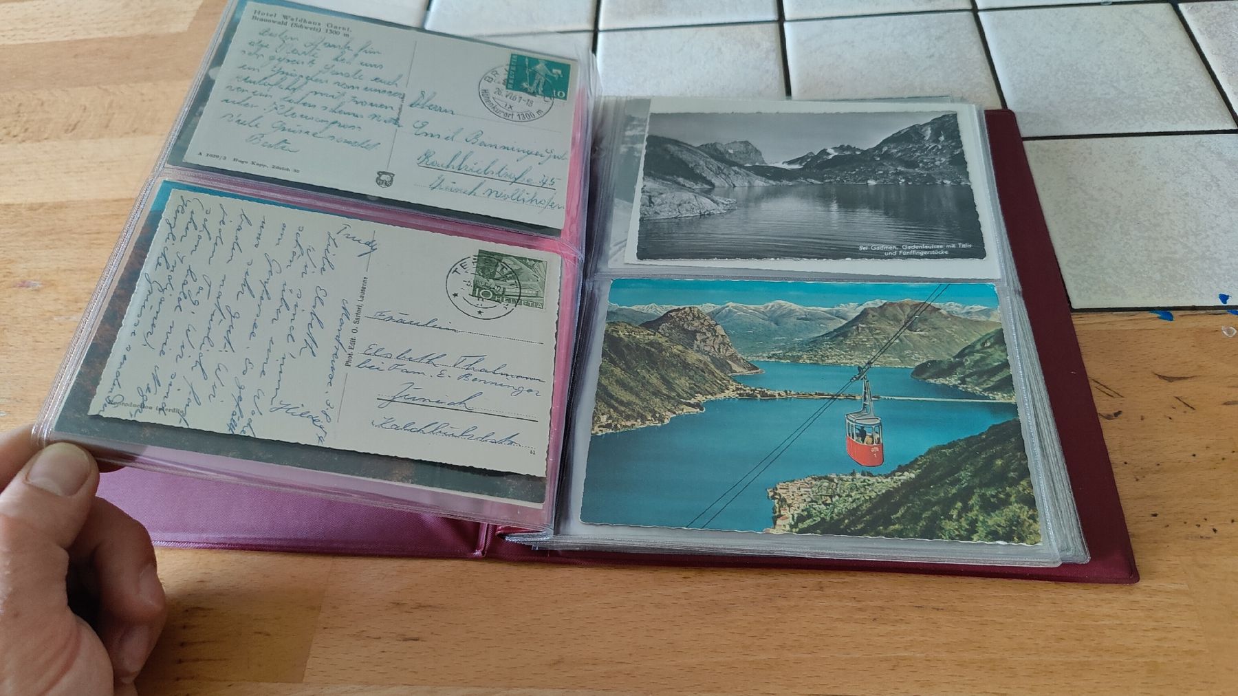 Cartoline postali: Alte Ansichtskarten Sammlung im Album (L15) – Usato da Neuenhof venduto da SchnaeppliAllerlei