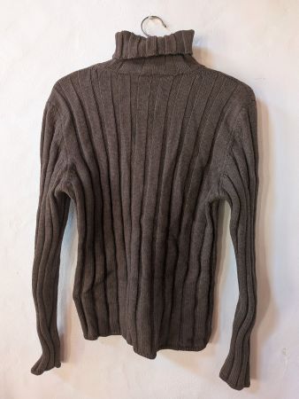 Vintage Rollkragen Pullover von Hugo Boss 100% Schurwolle