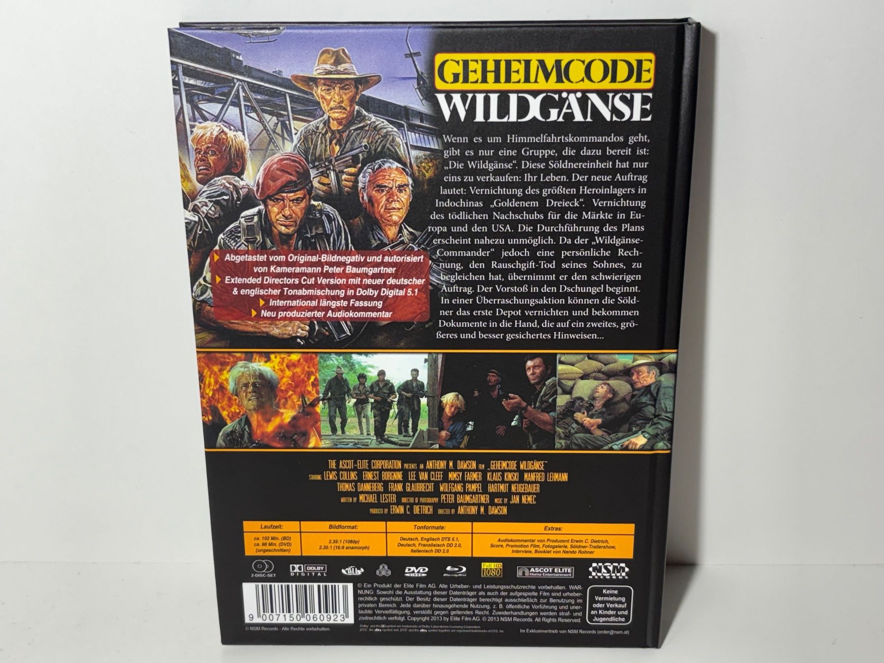 Tous les DVDs: Geheimcode Wildgänse Blu Ray Mediabook – D'occasion à Wilderswil par Sstriker 1