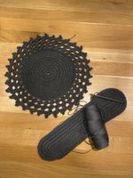Handgemachte Unterset/Strickset
