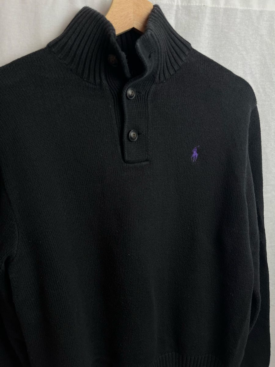 Ralph Lauren Pullover & Sweatshirts: Pull col montant noir Ralph Lauren  – Neu (gemäss Beschreibung) aus Les Avanchets von lunedeneige.shop 1