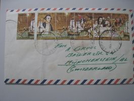 Australien Briefmarke 5c Cook Bicentenary 1970