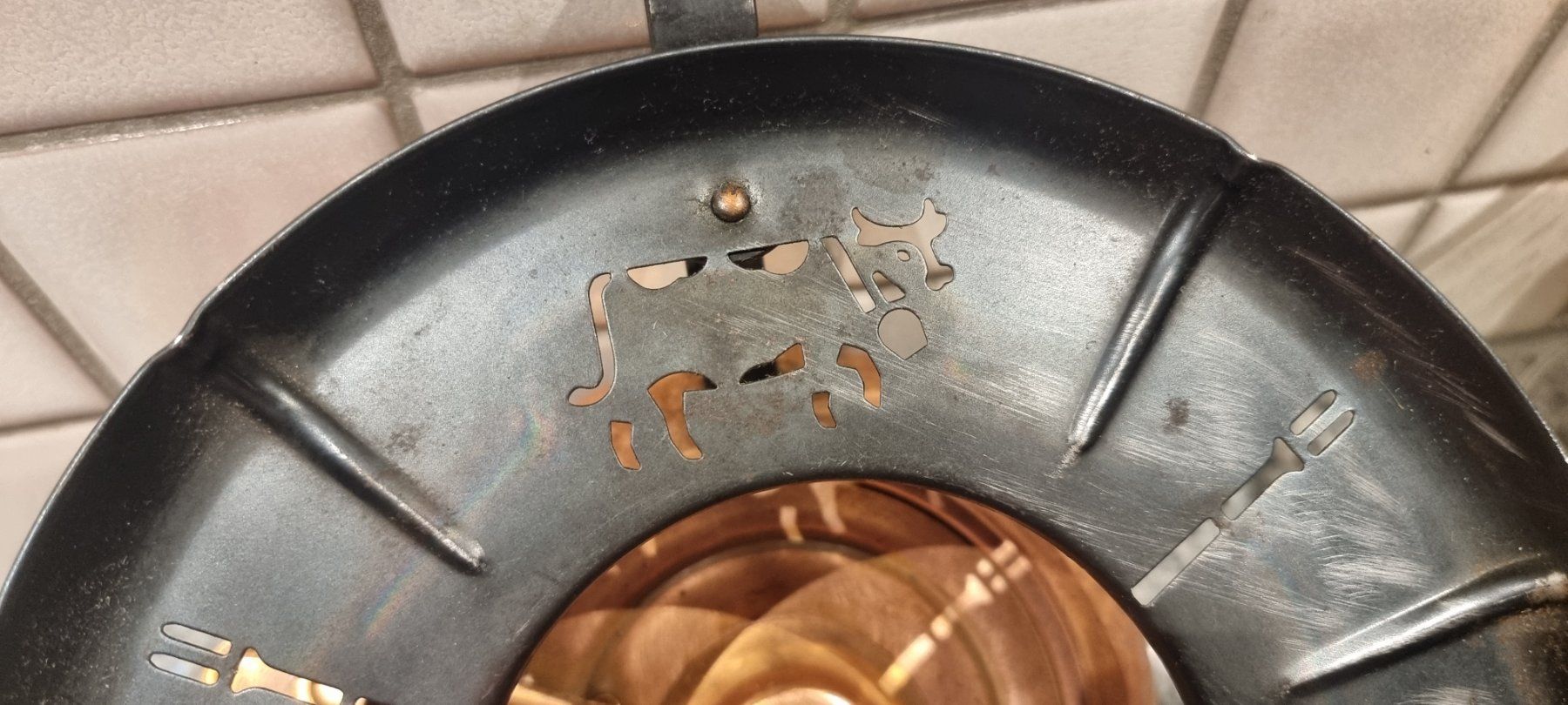 Küchengeräte: Fondue Rechaud mit Brennsprit Tank – Gebraucht aus Grossaffoltern von kaefer14 2