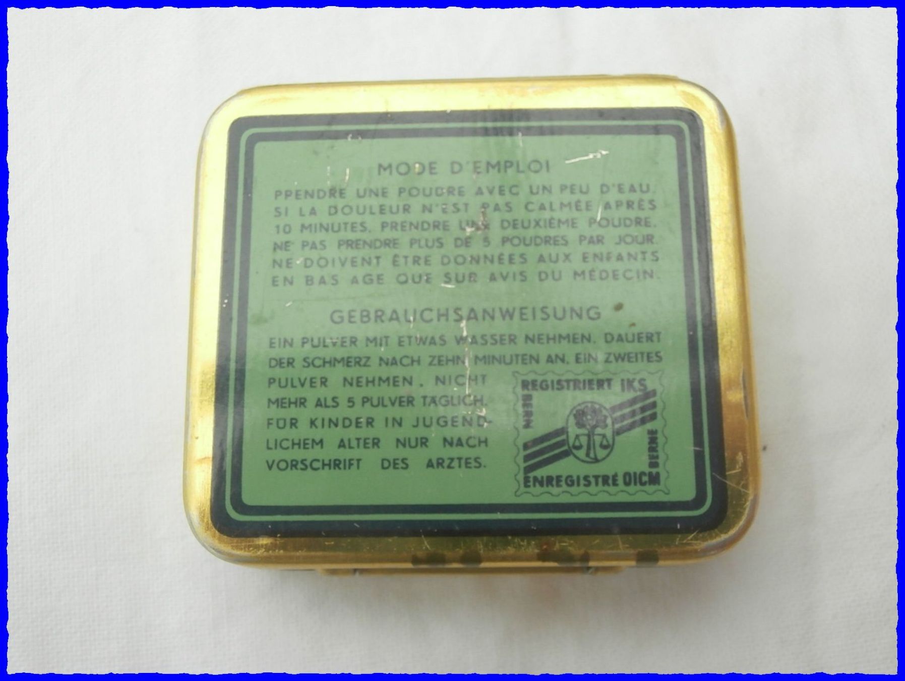 Dosen: alte Blechdose KAFA Pulver – Gebraucht aus Worblaufen von Re_mo81 3
