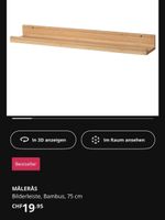 MÅLERÅS Bilderleiste aus Bambus, 75 cm - NEU!