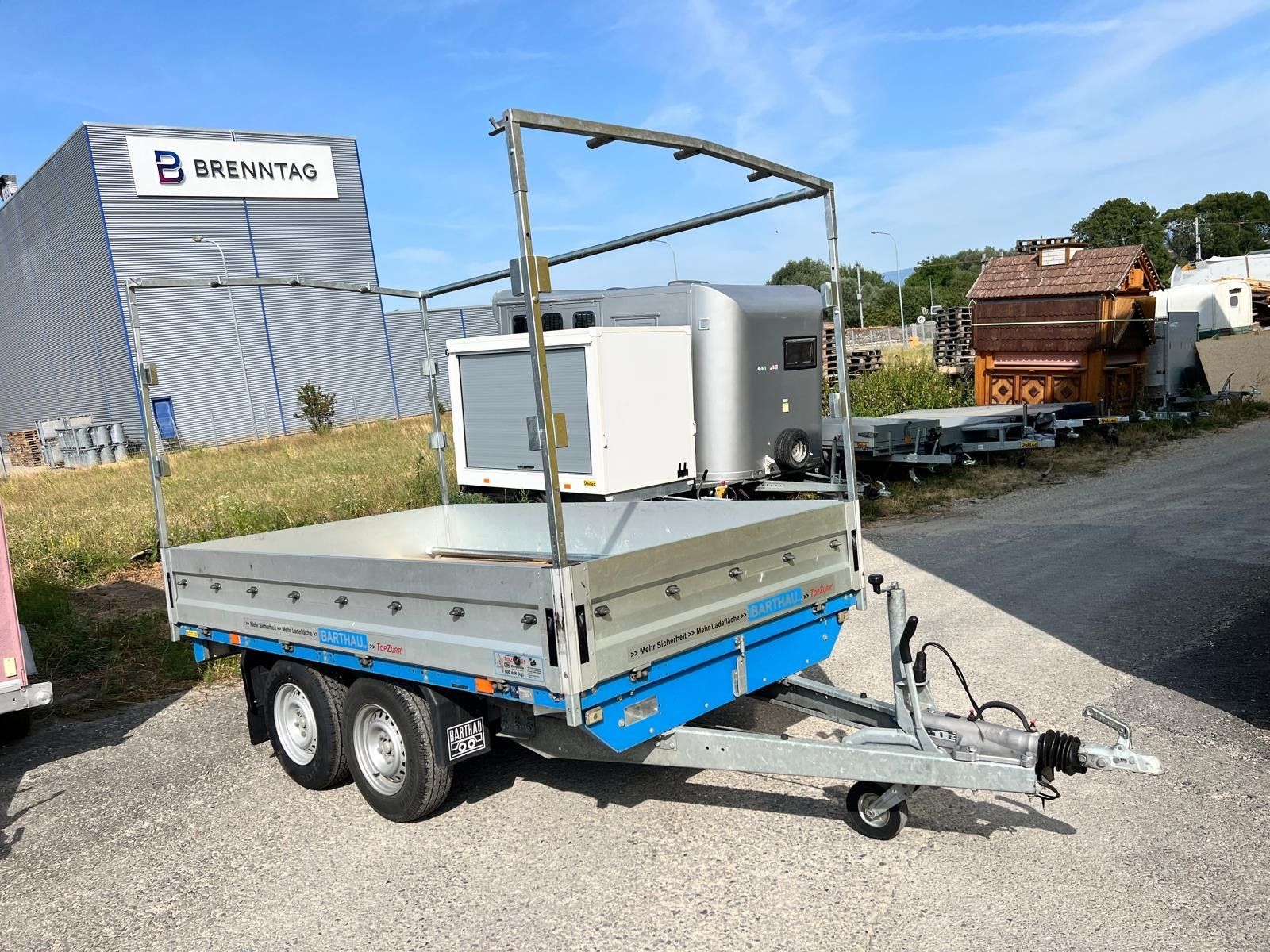 Barthau Rimorchi: Barthau SP SPT Hochlader 3500 Kg – Usato da Avenches venduto da Daltec01 1