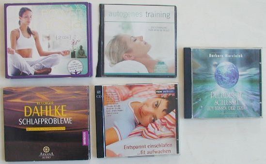 CDs: 8 CDs Autogenes Training, zusammen – Gebraucht aus Zürich von Vinyl