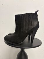Dune Stiefeletten braun Gr. 40 Leder hoch
