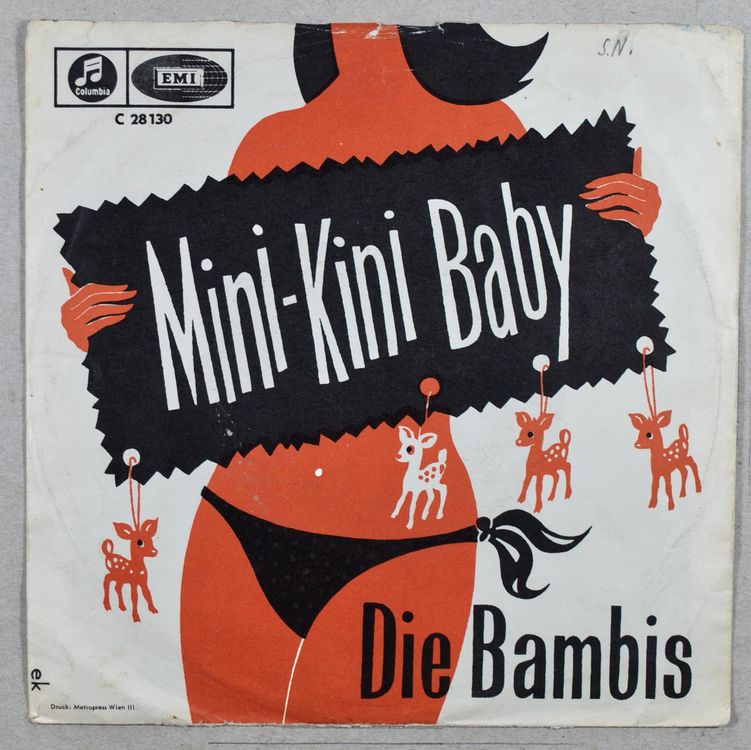 Single: DIE BAMBIS - Mini-Kini Baby (kompletter Bullshit) (Gebraucht ...