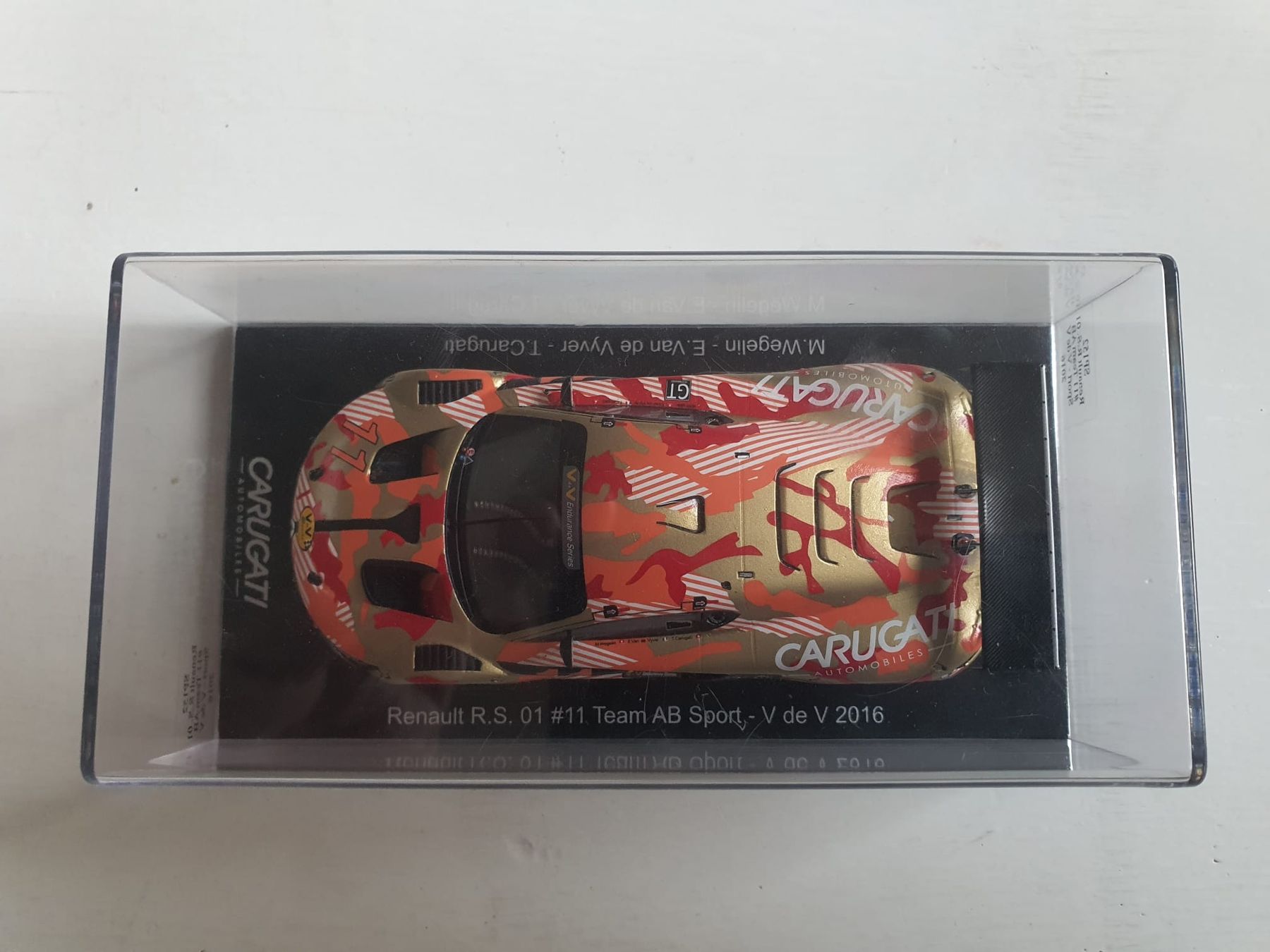Renault Modellini d'auto: Modellauto Renault R.S. 01 #11 Team AB Sport – Usato da Hünenberg venduto da mar_vqb7 2