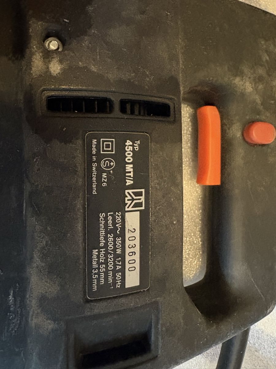 Scies: STICHSÄGE miolectric 4500 – D'occasion à Herzogenbuchsee par warrior77 4