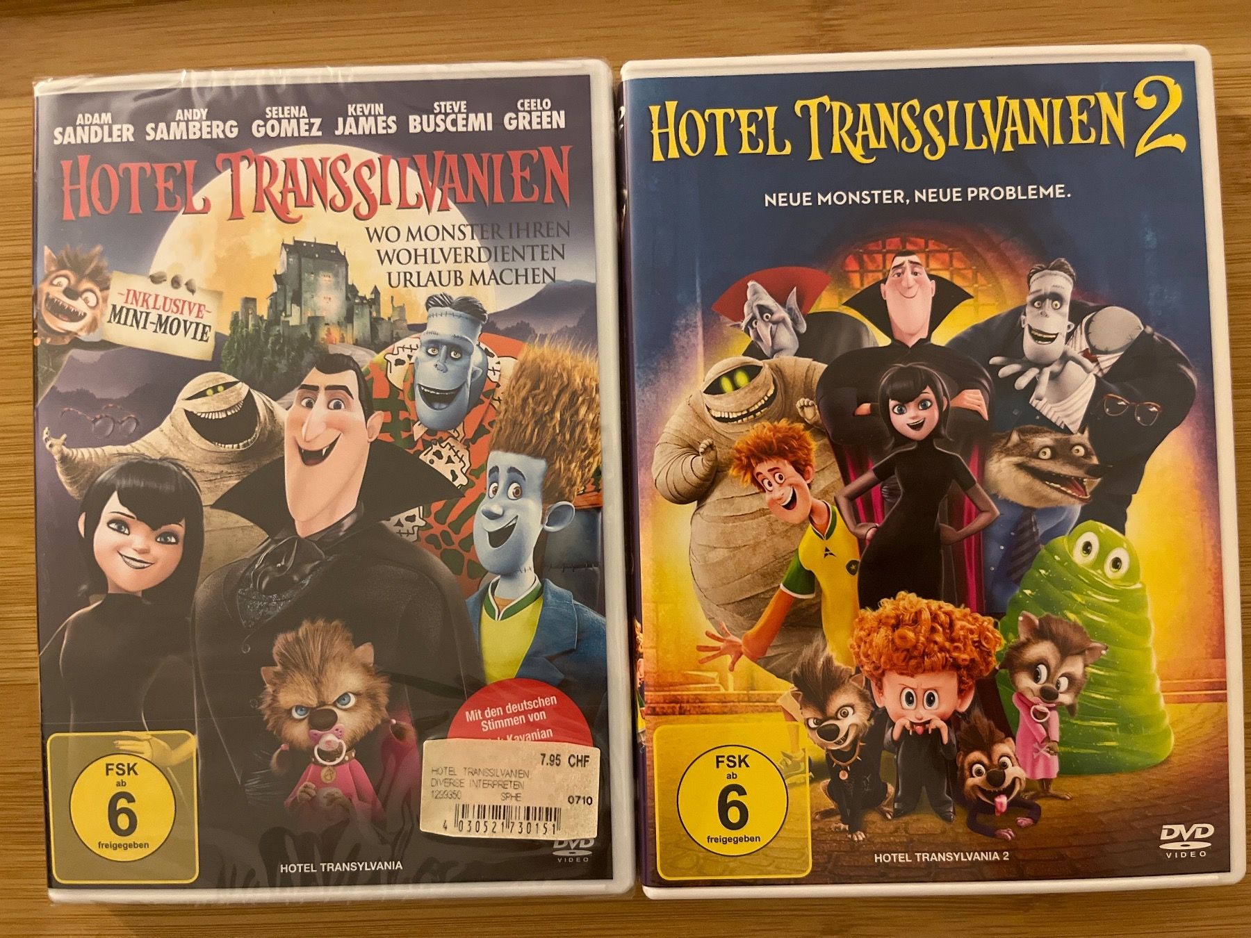 Tutti i DVDs: Hotel Transsilvanien 1 & 2 DVD 📀 – Nuovo (secondo la descrizione) da Sierre venduto da black.box