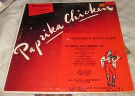 Budapest Gypsy Orchestra PAPRIKA CHICKEN Romani FolkVinyl LP