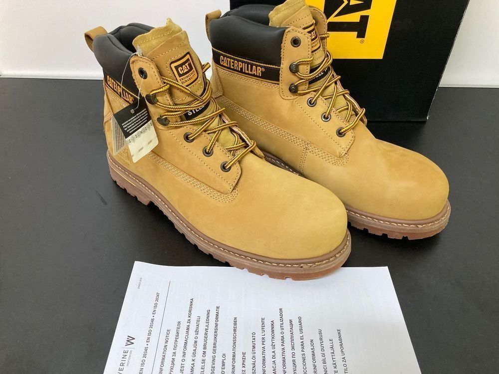 Caterpillar Scarpe da uomo: Caterpillar Sicherheitsstiefel Holton S3 – Nuovo e nell'imballaggio originale da Zäziwil venduto da Lesny3 1