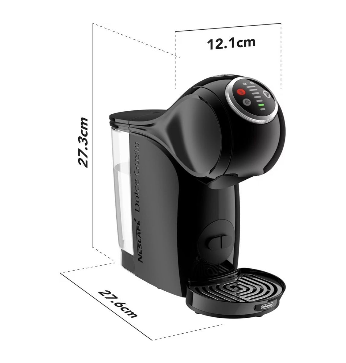 De'Longhi Kaffeemaschinen & Espressomaschinen: De LonghiGenio S Plus Schwarz – Gebraucht aus Würenlingen von feuerhake 1