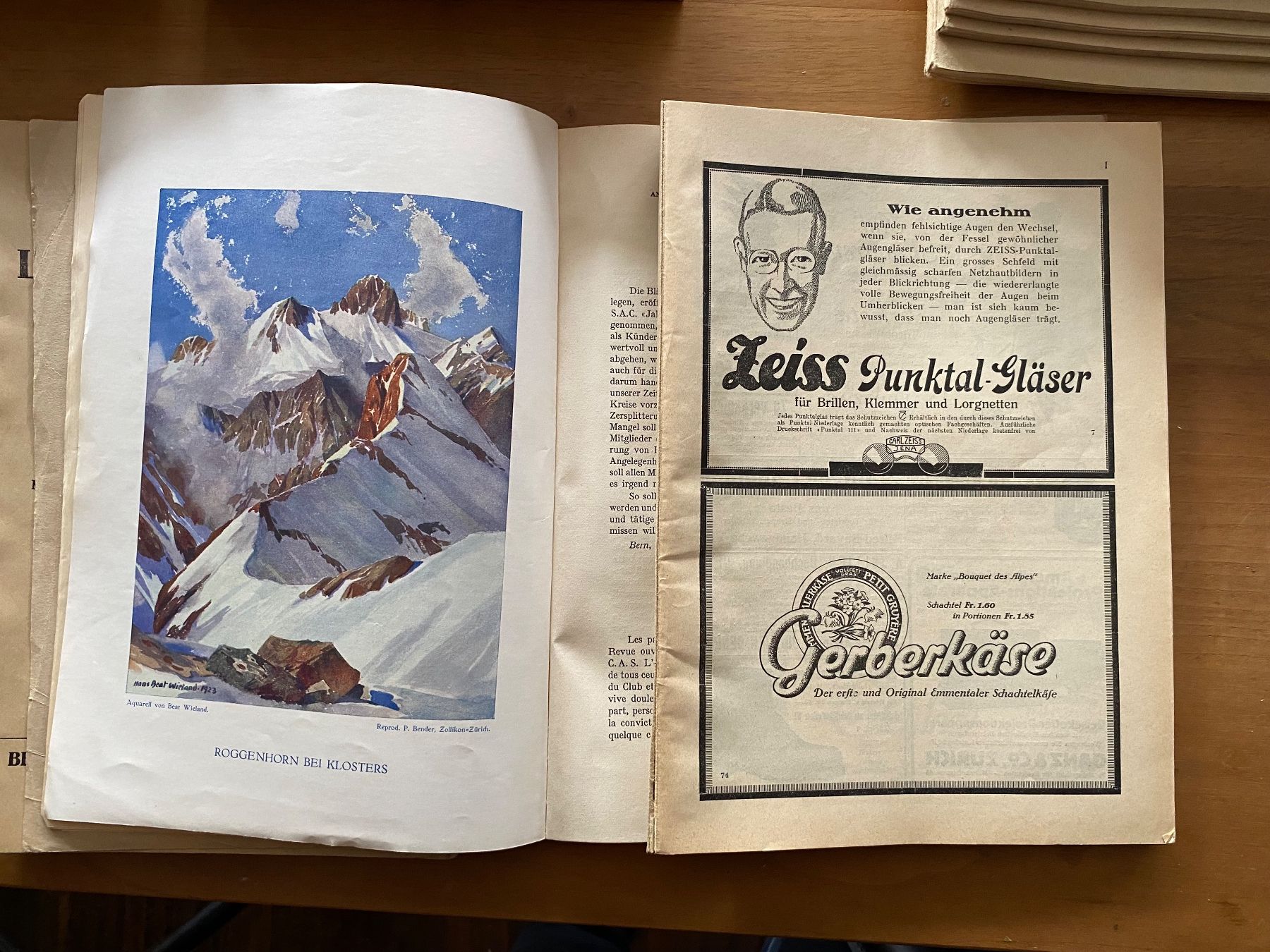 Riviste & Magazine: Die Alpen Monatsschrift SAC 1925-30                 komplett – Usato da Basel venduto da ota_2f9m