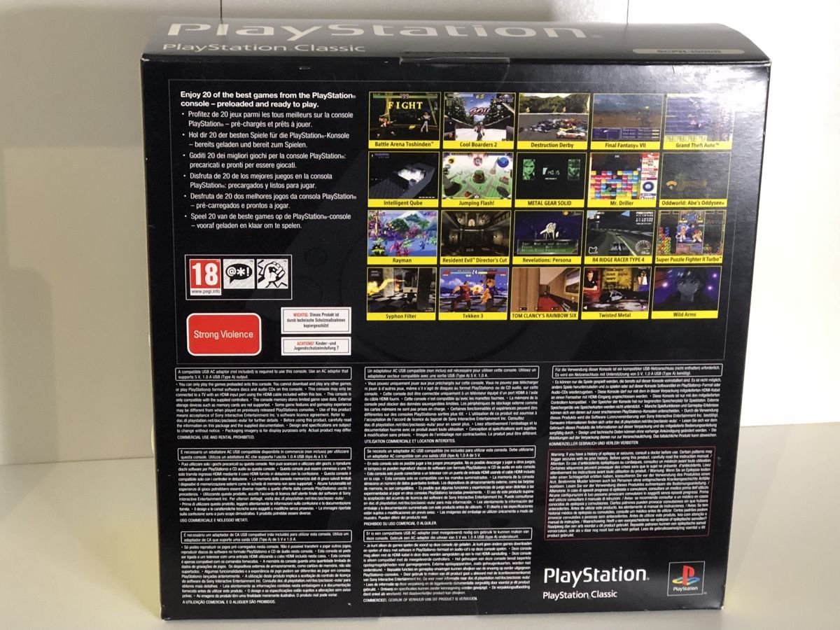 Sony Console: PlayStation clasic mini NEU – Nuovo e nell'imballaggio originale da Cham venduto da adr_zyp7 1