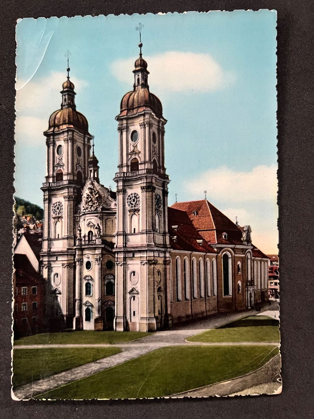 Cartoline postali: St. Gallen, Stiftskirche – Usato da Widnau venduto da Brusi9