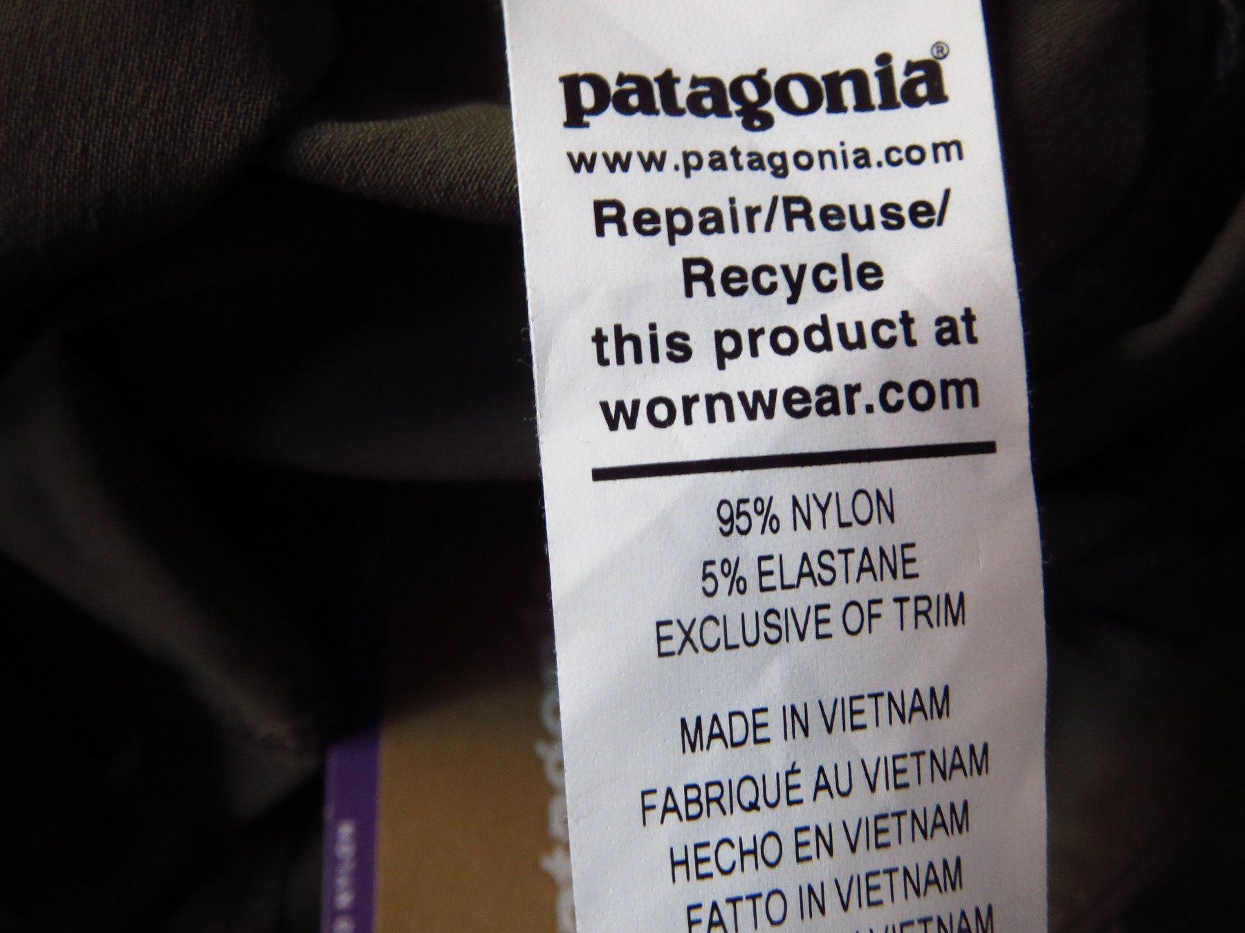 Patagonia Pantaloni: NEUE PATAGONIA Damen Shorts / Hose Gr 28 – Nuovo e nell'imballaggio originale da Kiental venduto da Anna8702 8