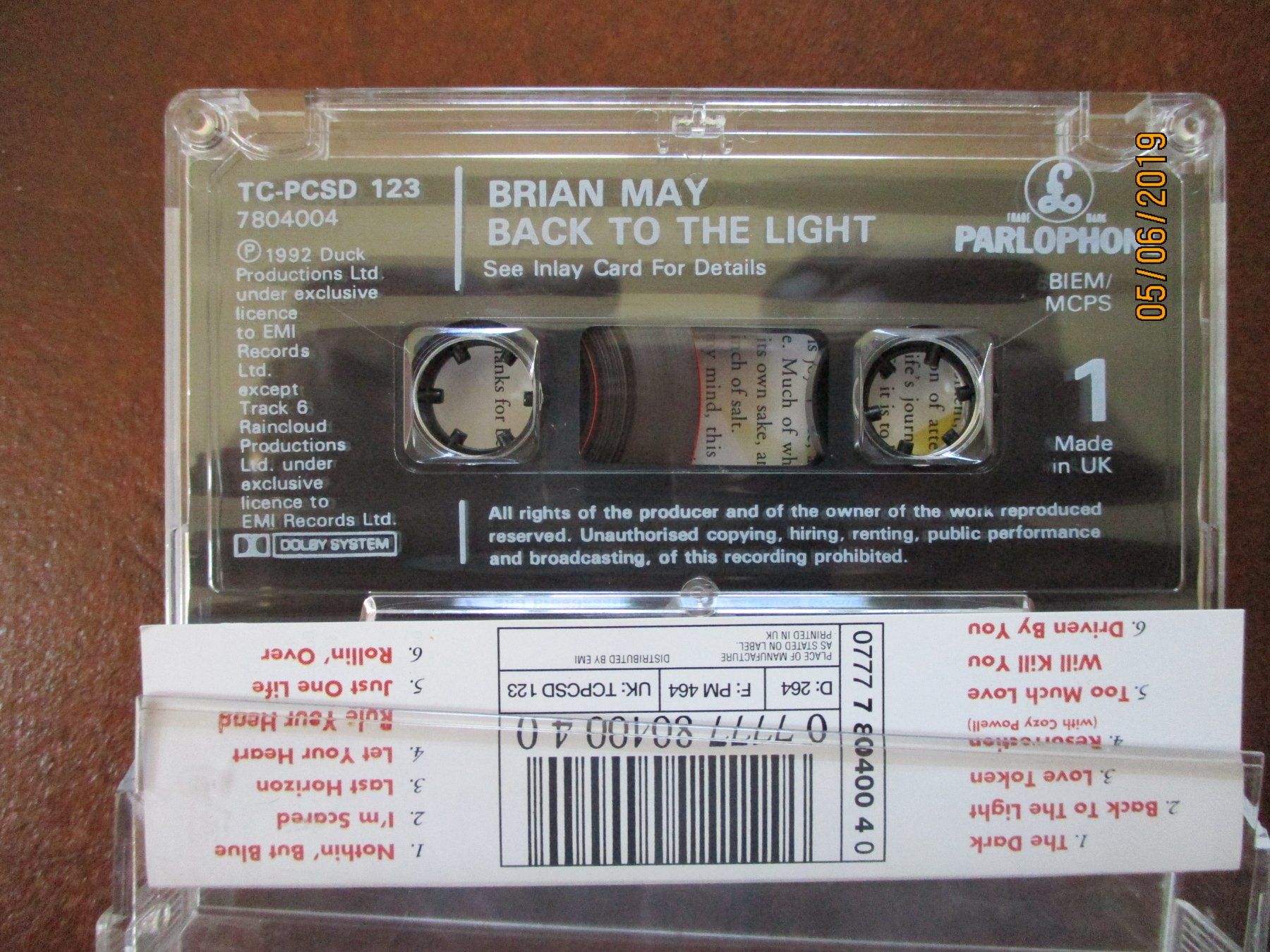 Musicassette: Brian May – Back To The Light – Usato da Liestal venduto da Disc-Point 1