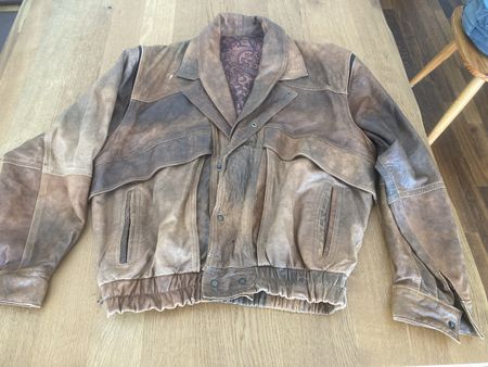 Lederjacke