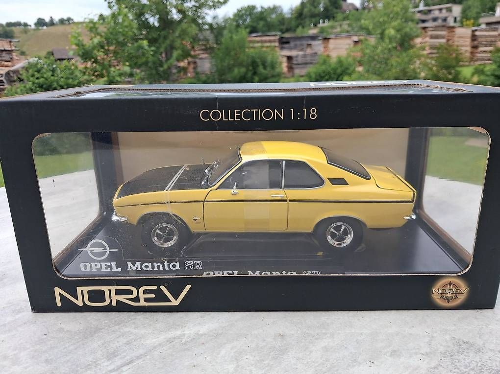 Modellini d'auto: Opel Manta A SR Norev 1:18 – Usato da Huttwil venduto da kadett_78