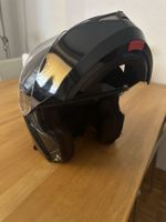 Casque moto modulable noir, modèle SP 200, taille 58/M