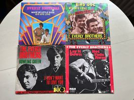 EVERLY BROTHERS tolle rare Singles Hit Kult Top 60's 70's